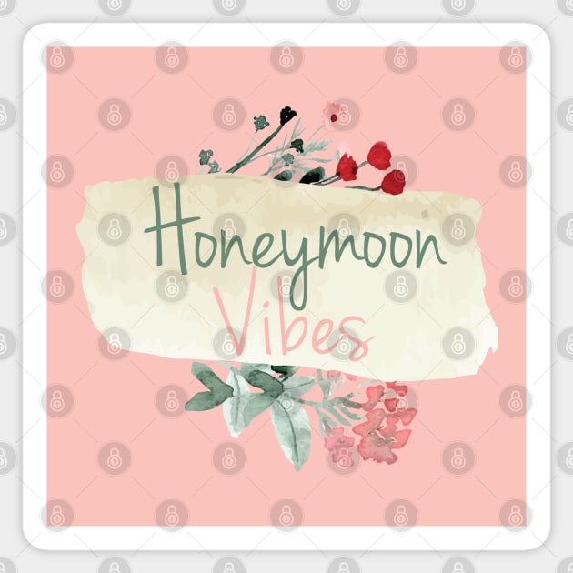 HONEYMOON VIBES || GIFTS FOR COUPLE Sticker by STUDIOVO